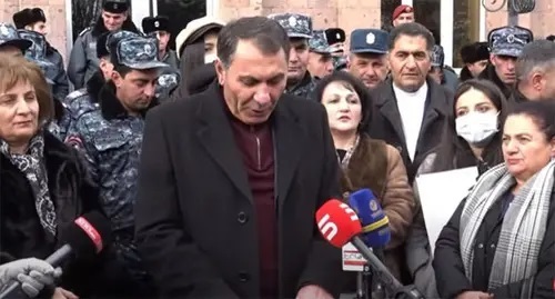 Inauguration ceremony of the mayor of Vardenis. Screenshot: https://www.youtube.com/watch?v=c1jueaPvGIE