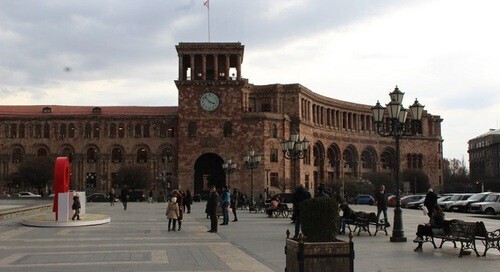The government building in Yerevan  located on Republic Square. Photo by Armine Martirosyan for the "Caucasian Knot"
