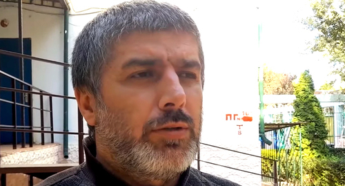 Salim Khalitov. Photo: screenshot of the video by the "Caucasian Knot" https://www.youtube.com/watch?app=desktop&amp;v=eqOvRZ3EBCo