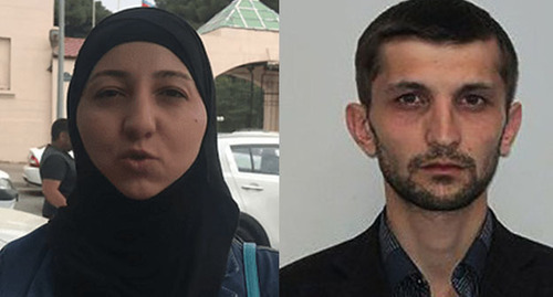 Gulmira Aslanova (left) and Polad Aslanov. Collage made by the Caucasian Knot. Photo: https://doshdu.com/ https://doshdu.com/supruga-osuzhdennogo-zhurnalista-obratilas-k-prezidentu-azerbajdzhana/