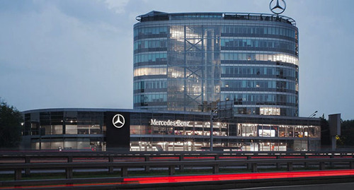 Office of Mercedes-Benz RUS. Photo: https://www.mercedes-benz.ru