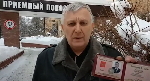 Saidi Yangulbaev. Screenshot of the video https://www.youtube.com/watch?v=oDpTtMH76z8&amp;t=1s