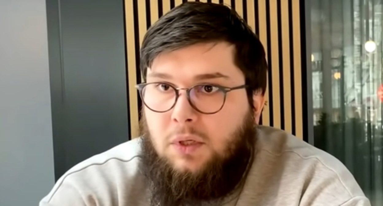 Ibragim Yangulbaev. Screenshot of the video published at the sotavision YouTube channel https://www.youtube.com/watch?time_continue=365&amp;v=WbBv-jE47Zs&amp;feature=emb_logo