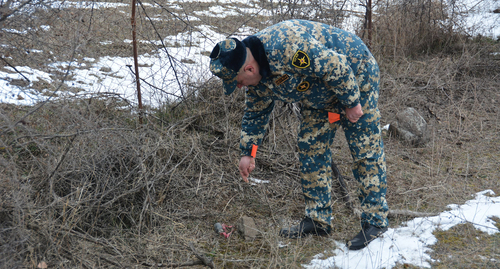 The search for the remains of soldiers who perished in Nagorno-Karabakh. Photo by the press service of the Nagorno-Karabakh Emergency Service https://www.facebook.com/RescueServiceOfTheNKR/posts/301881741958001