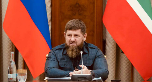 Ramzan Kadyrov. Screenshot of the post on the "Кадыров 95" channel https://web.telegram.org/z/#-1141171940