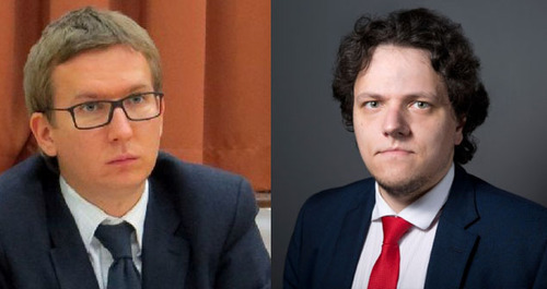 Alexander Zakuskin (left) and Yuri Reinhimmel. Collage made by the Caucasian Knot. Photo: press service of the Administration of the Meshchansky district of Moscow, https://vkfaces.com/vk/user/reinhimmel