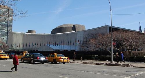 UN General Assembly. Photo: Dan McKay - originally posted to Flickr as UN General Assembly building