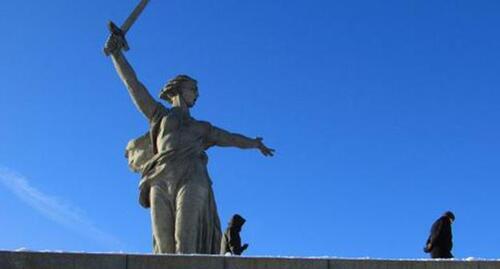 The Motherland Calls monument in Volgograd. Photo by Vyacheslav Yaschenko for the Caucasian Knot