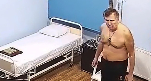Mikhail Saakashvili. Photo: Special Penitentiary Service of Georgia