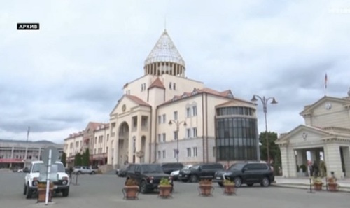 Stepanakert. Image made from video posted at: https://www.youtube.com/watch?v=H3a1VhFnxzI