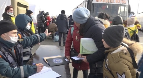 Refugees in Rostov Region. Photo: Ministry for Emergencies for Rostov Region https://61.mchs.gov.ru/deyatelnost/press-centr/novosti/4691308