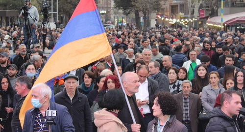 The opposition rally in Yerevan. Photo by Armine Martirosyan for the "Caucasian Knot"