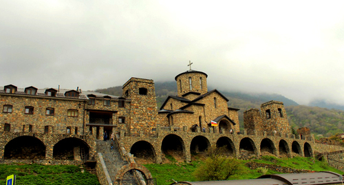 Alanian Men's Monastery in North Ossetia. Photo by Emma Marzoeva for the "Caucasian Knot"