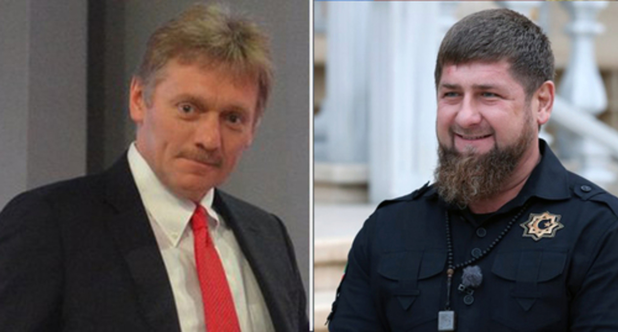 Dmitry Peskov, Ramzan Kadyrov. Photo by the Kremlin's press office