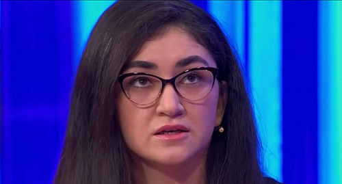 Insa Lander. Screenshot: Channel One / YouTube