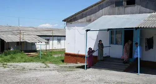 A barrack in Nazran in Fabrichnaya Street. Photo by the Human Rights Centre “Memorial” (included by the Russian Ministry of Justice in the register of NCOs performing the functions of a foreign agent and liquidated by a court’s decision)