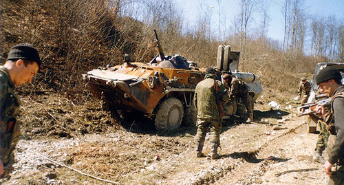 Russian armored personnel carrier. March 2000. Photo: Svm-1977 https://ru.wikipedia.org