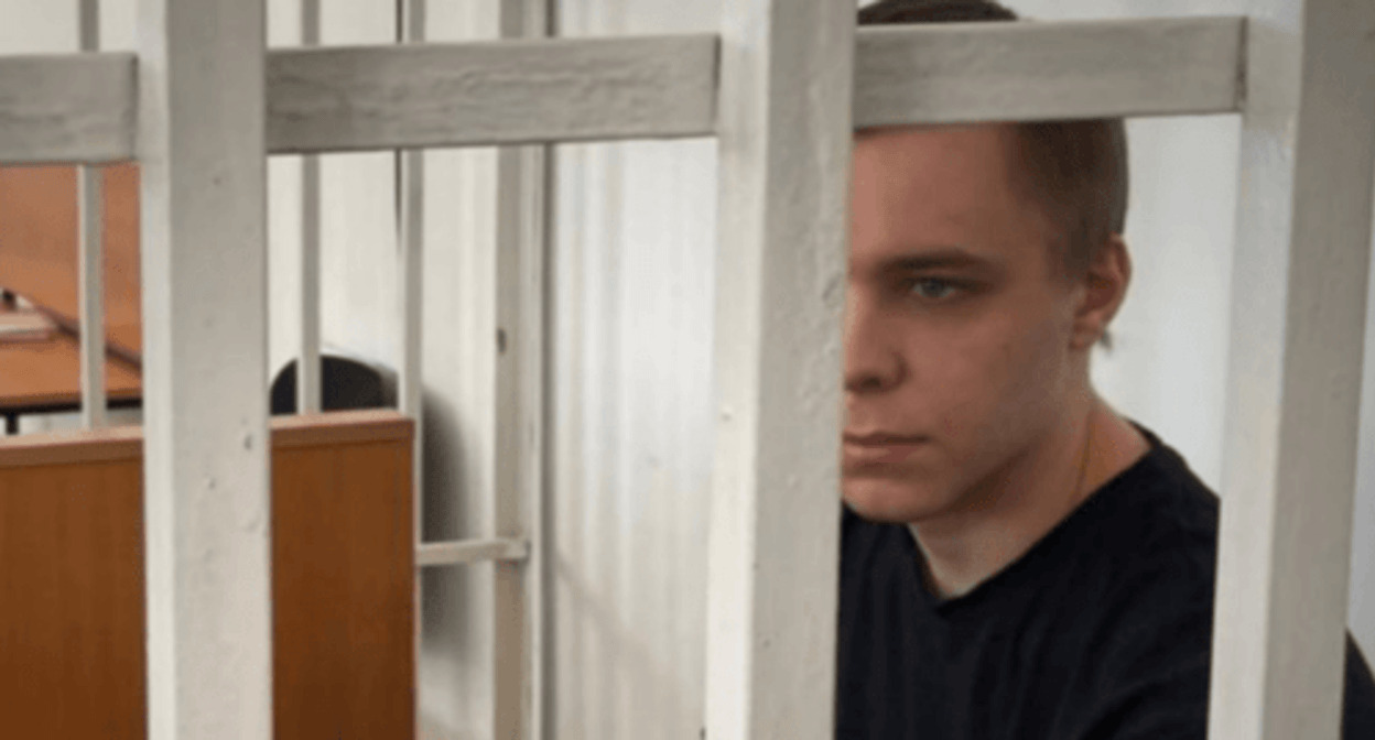 Nikita Zhuravel. Screenshot of the photo posted on the Telegram channel "Chechnya Segodnhya" (Chechnya 
Today) on November 2, 2023 https://t.me/chechnyatoday/14249