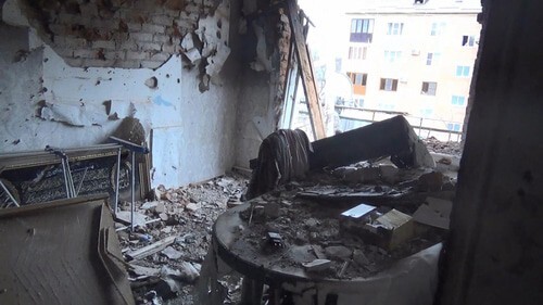 A counterterrorist operation in Karabulak. Photo: http://nac.gov.ru