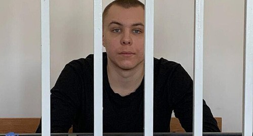 Nikita Zhuravel at a court. Photo: SOTAvision included into the register of foreign agents

