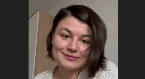 Zalina Marshenkulova. Screenshot of the video posted on the Telegram channel "Zhenskaya Vlast" (The Power of Women) on March 8, 2024 https://t.me/vlast_Zh/12208