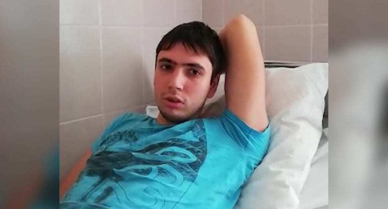 Yevgeny Manchenko. Screenshot of a video youtu.be/k_W1jt7rSoM