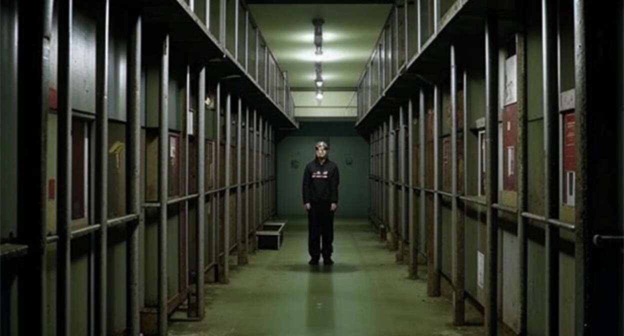 A prison. Picture made in Copilot by the "Caucasian Knot"