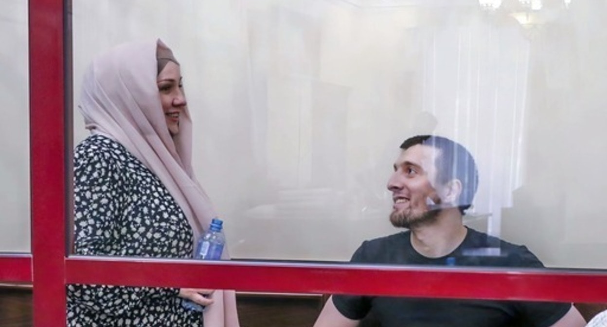 Zarifa Sautieva and Ismail Nalgiev. Photo: Darya Kornilova / Facebook