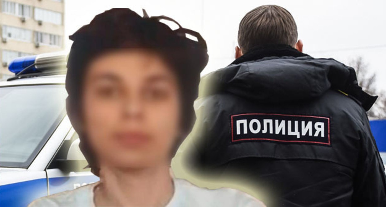 The teenager who attacked the road-and-patrol police post in Achkhoi-Martan. April 7, 2025. Collage by the "Caucasian Knot". Photos: groznytv / Telegram, Yelena Sineok, Yuga.ru