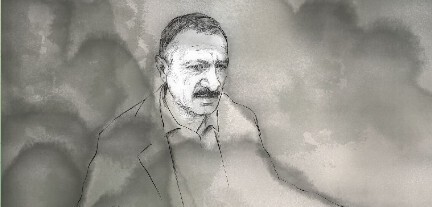 Tofig Yagublu: screenshot from the “Meydan TV” Telegram channel: https://t.me/meydantv/12111
