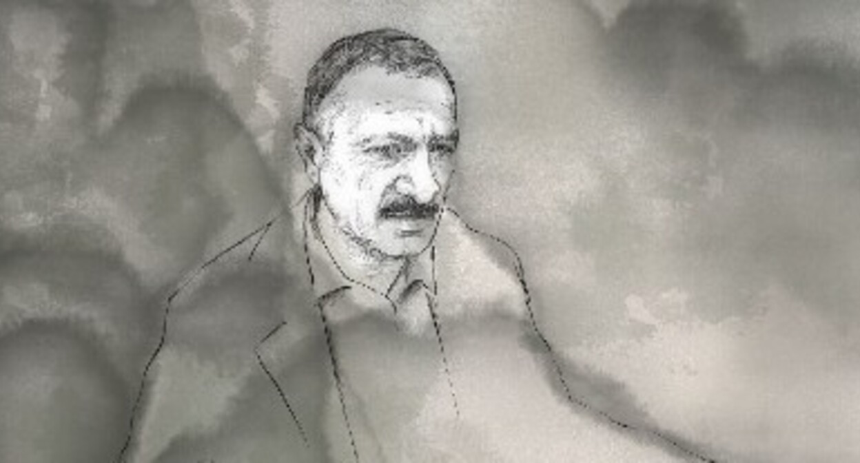 Tofig Yagublu: screenshot from the “Meydan TV” Telegram channel: https://t.me/meydantv/12111
