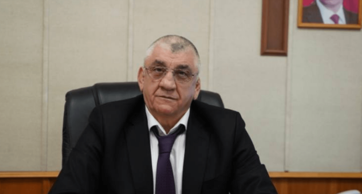 Magomed Magomedov: screenshot of a photo from his Telegram channel dated December 31, 2022: https://t.me/glava_kizilyurta/151