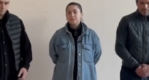 Irina Mamitova. A frame from her video appeal to Alexander Bastrykin, May 2, 2025.