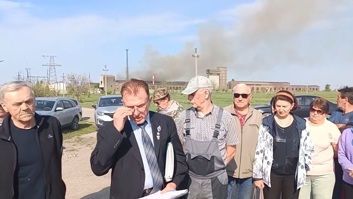 A screenshot of the post from the “Vysota V102.ru” (Height V102.ru) Telegram channel https://t.me/infoV102ru/38366