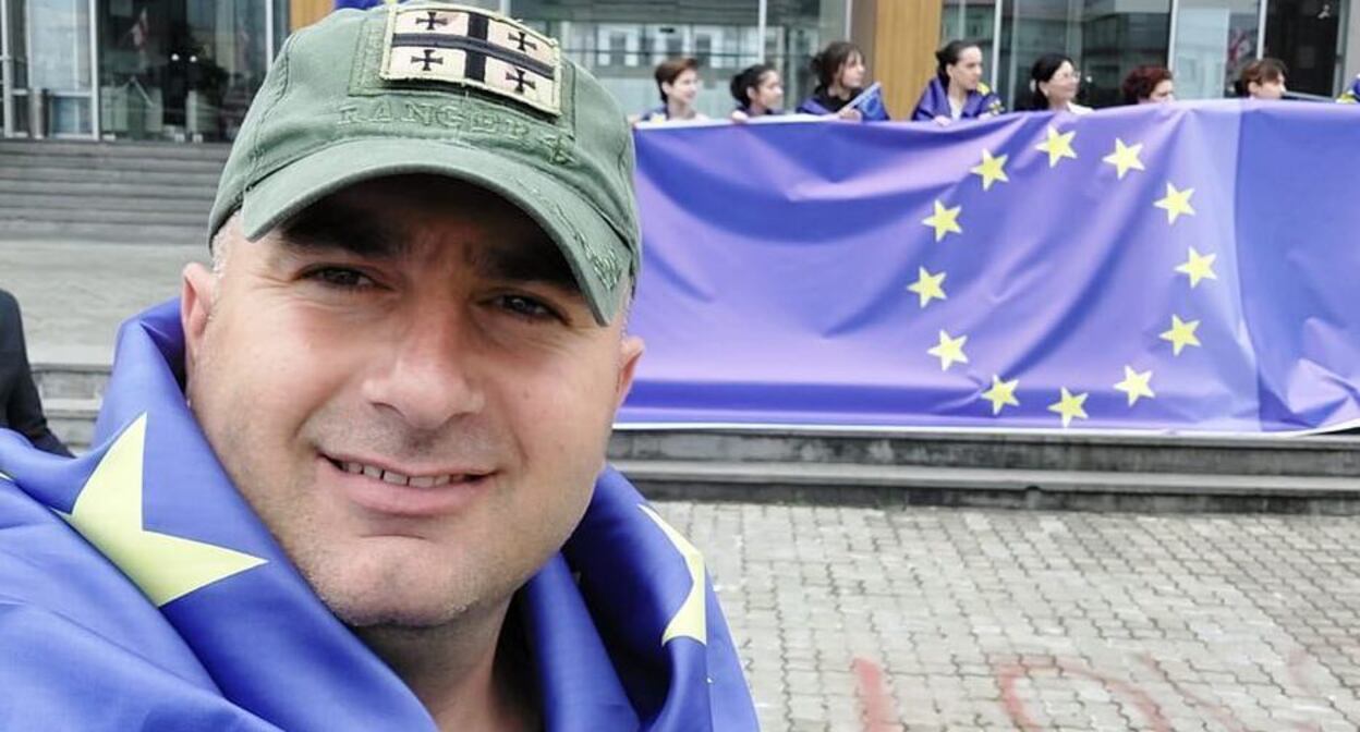 Irakli Khufeniya. Photo: a screenshot of a profile photo on Facebook (On March 21, 2022, the Tverskoi Court of Moscow banned the activities in Russia of the Meta Company, owning the Facebook, Instagram, and WhatsApp, in connection with extremist activities).
