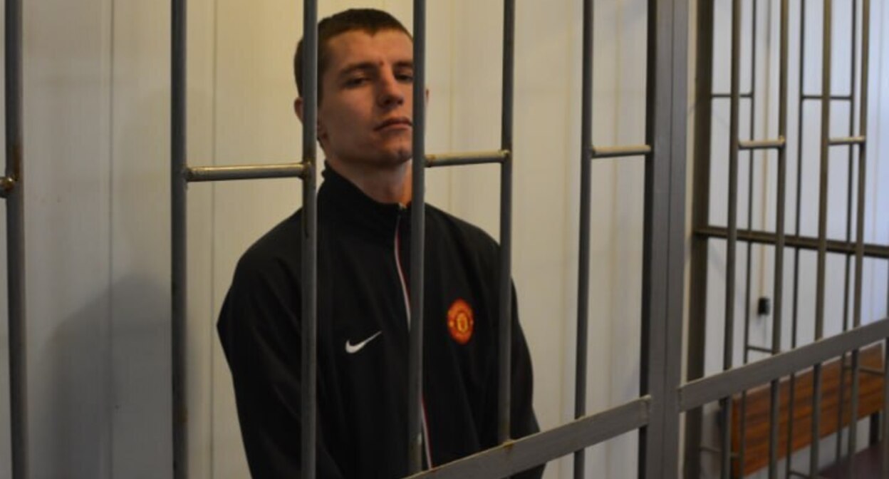 Andrei Kolomiets. A screenshot photo by SOTA https://t.me/sotaproject/81267