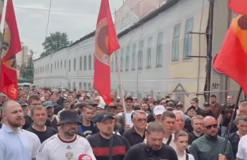 The appeal has been read before the religious procession in Moscow. A screenshot photo by the “Federation” Telegram channel posted on June 08, 2025, https://t.me/c/1407069800/45987.
