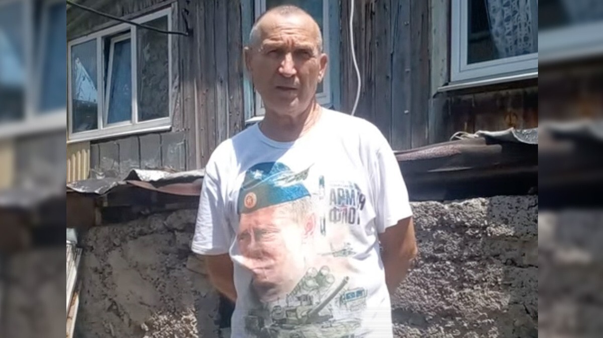 Sergey Kartashov. Video still from Tatiana Pimenova's YouTube channel