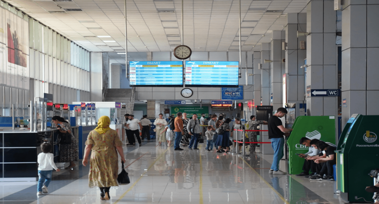 Grozny Airport. Screenshot of a photo from the airport website https://vaynahavia.com/about.php.