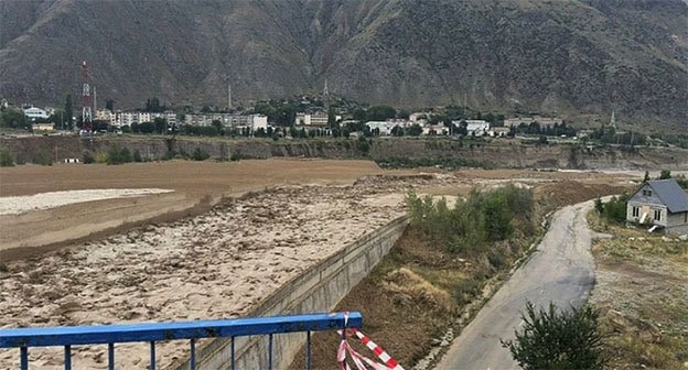 Mudflow in the KBR. Photo: Emergencies Ministry of the KBR