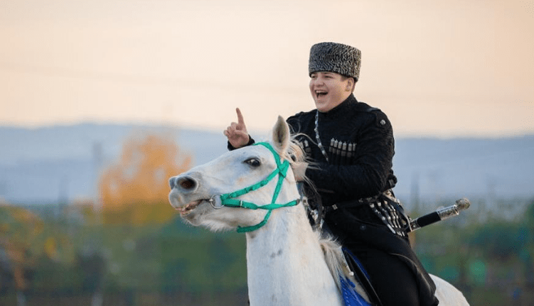 Adam Kadyrov. Screenshot of a photo from his Instagram* from 10.10.2024, https://www.instagram.com/p/DA8F_tqgiI-/ (the activities of Meta, the company that owns the social network, are prohibited in Russia).