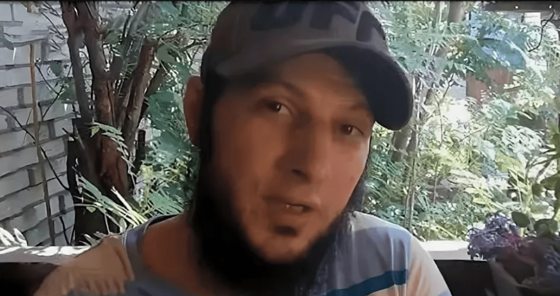 Timur Tumgoev. Screenshot of a photo from the Telegram channel "Dosh Kavkaza" https://t.me/new_dosh/6391