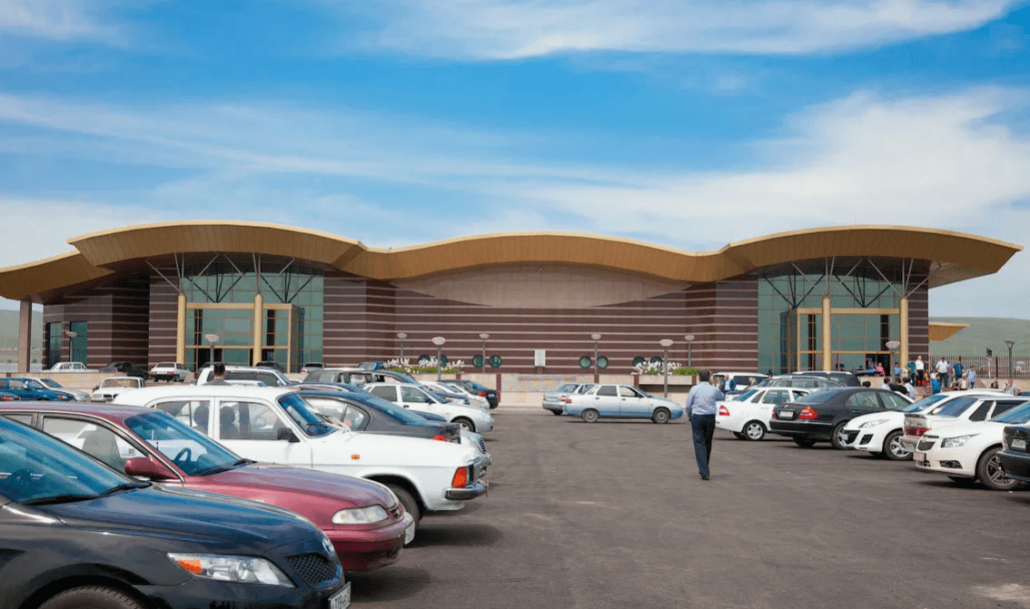 Magas Airport. Screenshot of the photo "Serdalo" https://serdalo.ru/news/kultura?page=1054