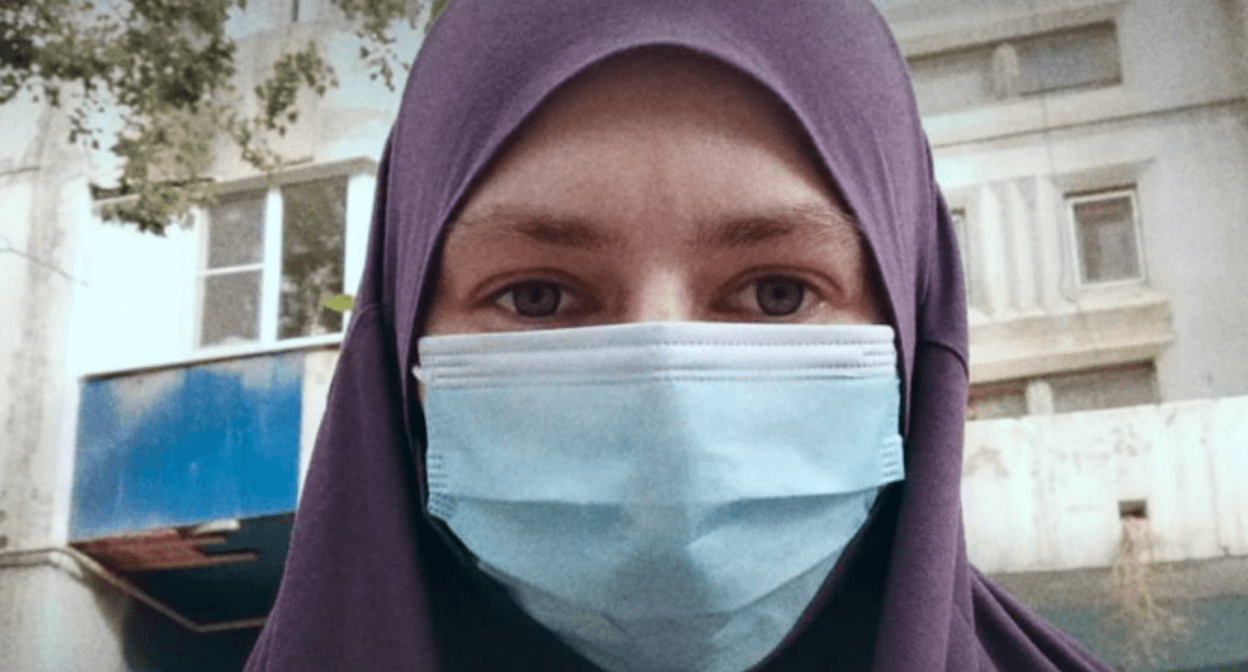 Olga Petrova. Screenshot of a photo from the Telegram channel "OVD-Info" (recognized as a foreign agent) from 15.07.25, https://t.me/ovdinfo/25967.