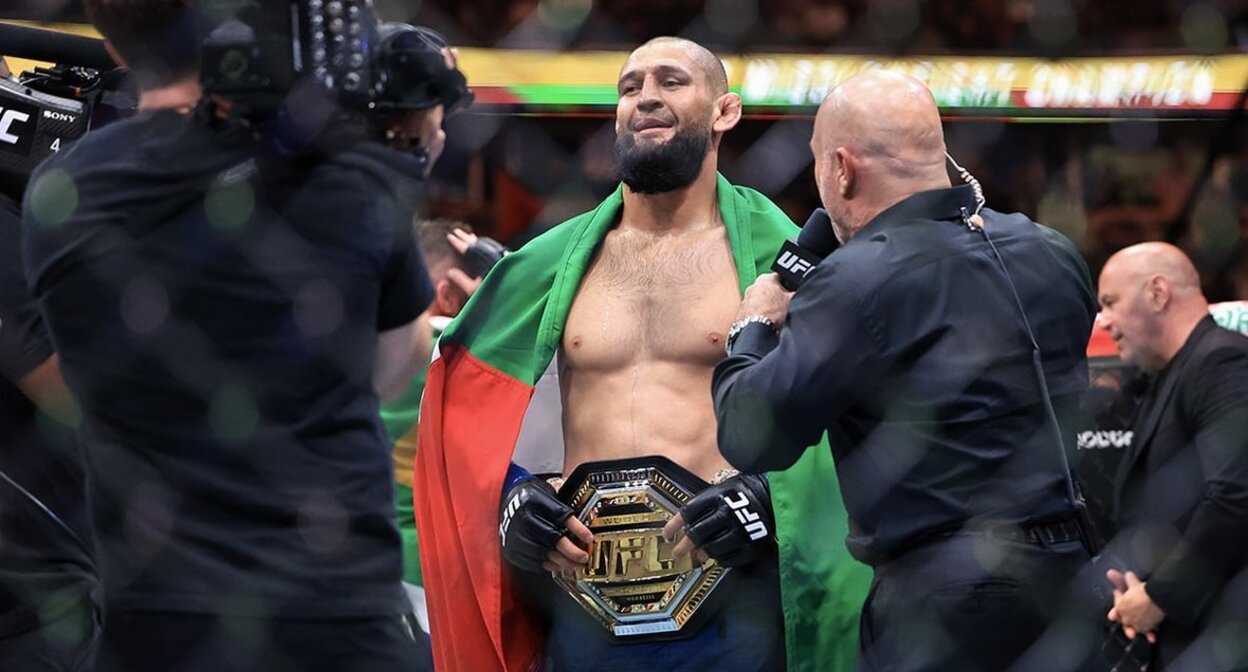 Khamzat Chimaev. Photo Getty Images