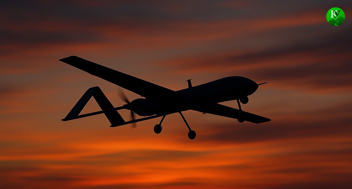 Drone. Illustration created by "Caucasian Knot" using AI in the Copilot program.