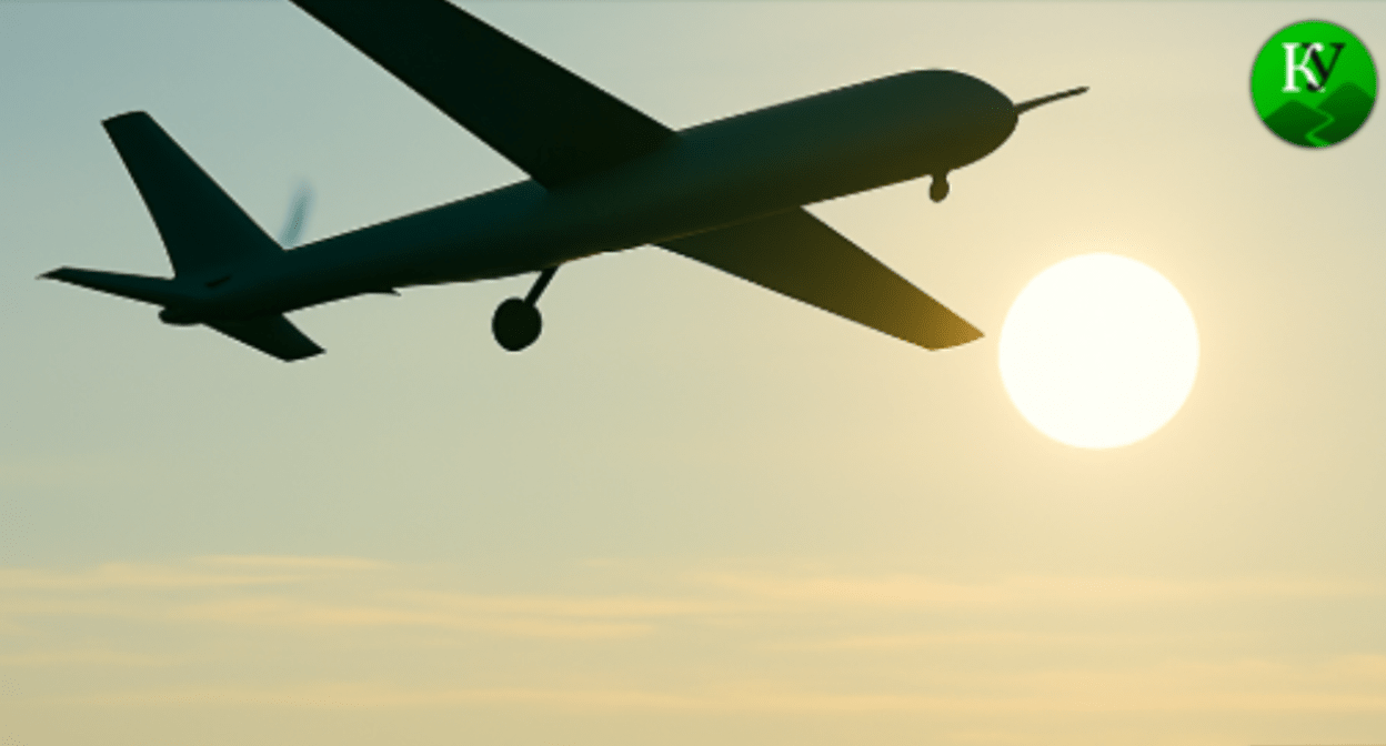 Drone. Image created by "Caucasian Knot" using AI in the Copilot program.