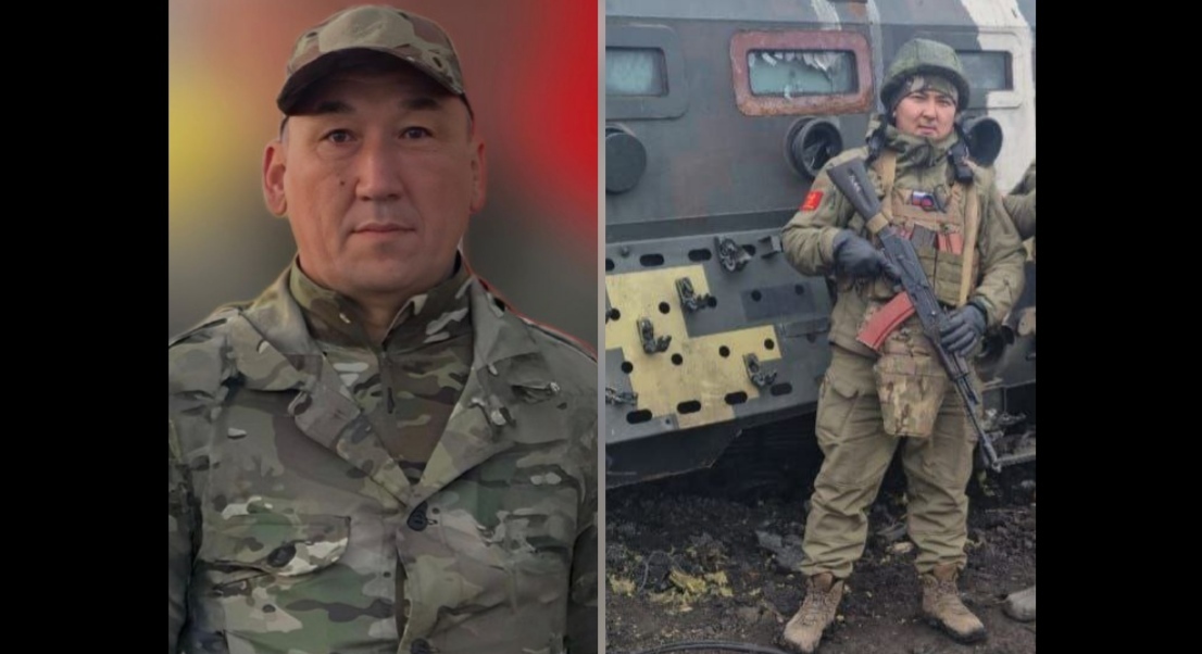 Gali Dzhansultanov and Nurzhan Serkaliev. Photo from the Telegram channel of the Volodarsky district administration https://t.me/regionvol/10897 https://t.me/regionvol/10898 Collage by the "Caucasian Knot".