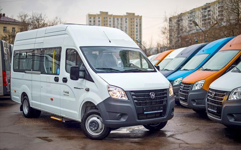 Minibuses in Grozny. Photo: Grozny-Inform https://www.grozny-inform.ru/