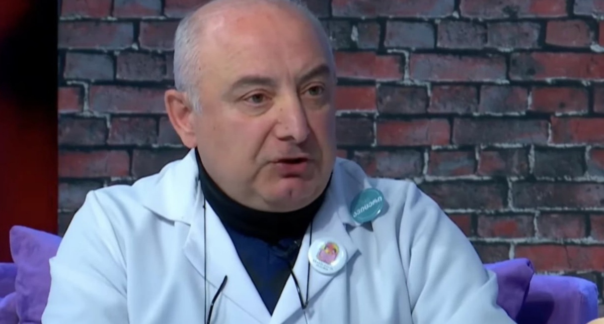 Giorgi Chakhunashvili. Photo from the Telegram channel of the publication "Novosti - Georgia" https://t.me/NGnewsgeorgia/25931